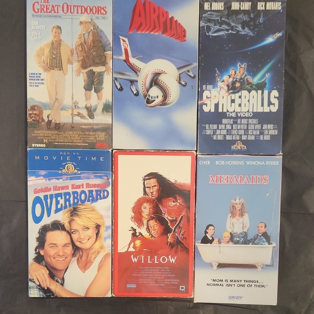 Vintage Movie VHS Collection